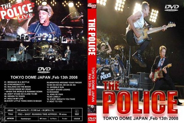 画像1: ポリス再結成 東京 2008 THE POLICE STING (1)