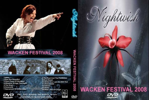画像1: ナイトウィッシュWacken Festival 2008 Nightwish (1)