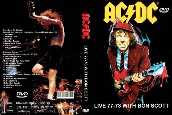 画像1: AC/DC ボン・スコット時代 マスタークオリティー (1)