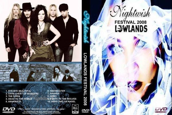 画像1: ナイトウィッシュLowlands Festival 2008 Nightwish (1)