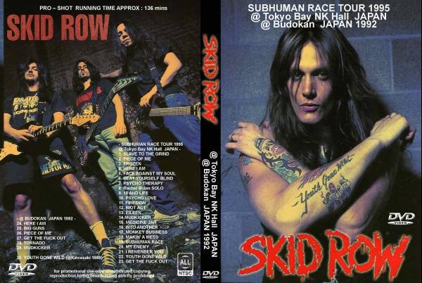 画像1: SKID ROW 高画質ジャパンライブ 1995 1992 スキッドロウ (1)