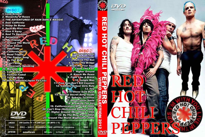 レッドホットチリペッパーズ 新プロモ45曲 Red Hot Chili Peppers Souflesｈ 音楽工房