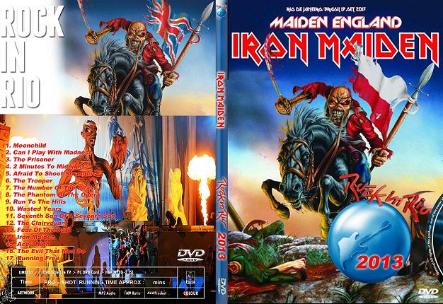 アイアン メイデン 高画質 Rock In Rio 13 Iron Maiden Dvd Souflesｈ 音楽工房