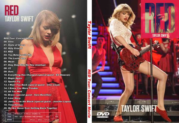 テイラー スウィフト Red Tour Concert Movie Taylor Swift Dvd Souflesｈ 音楽工房