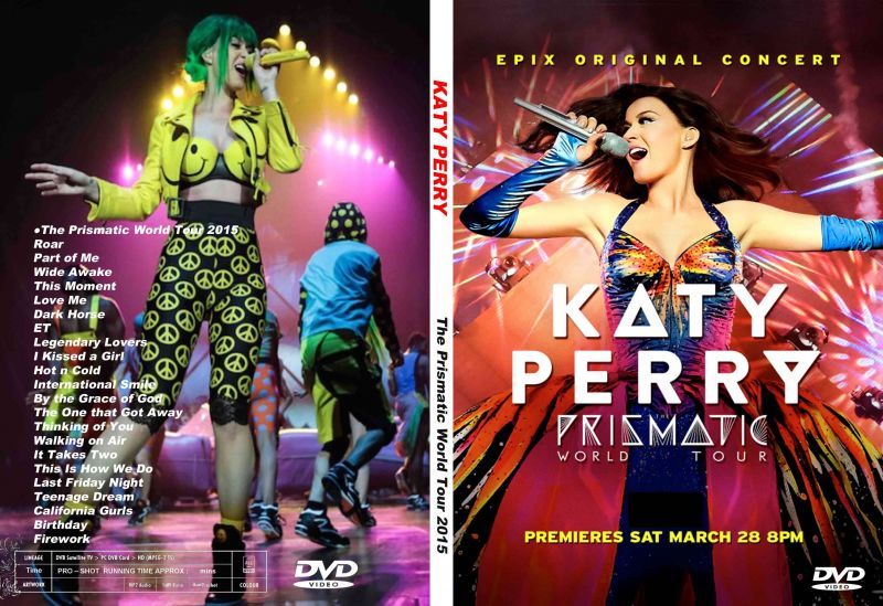katy perry prismatic tour dvd