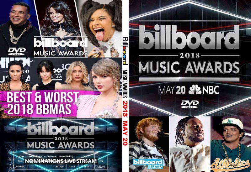 2018 Billboard Music Awards DVD Bruno Mars Ed Sheeran taylor swift  souflesｈ 音楽工房