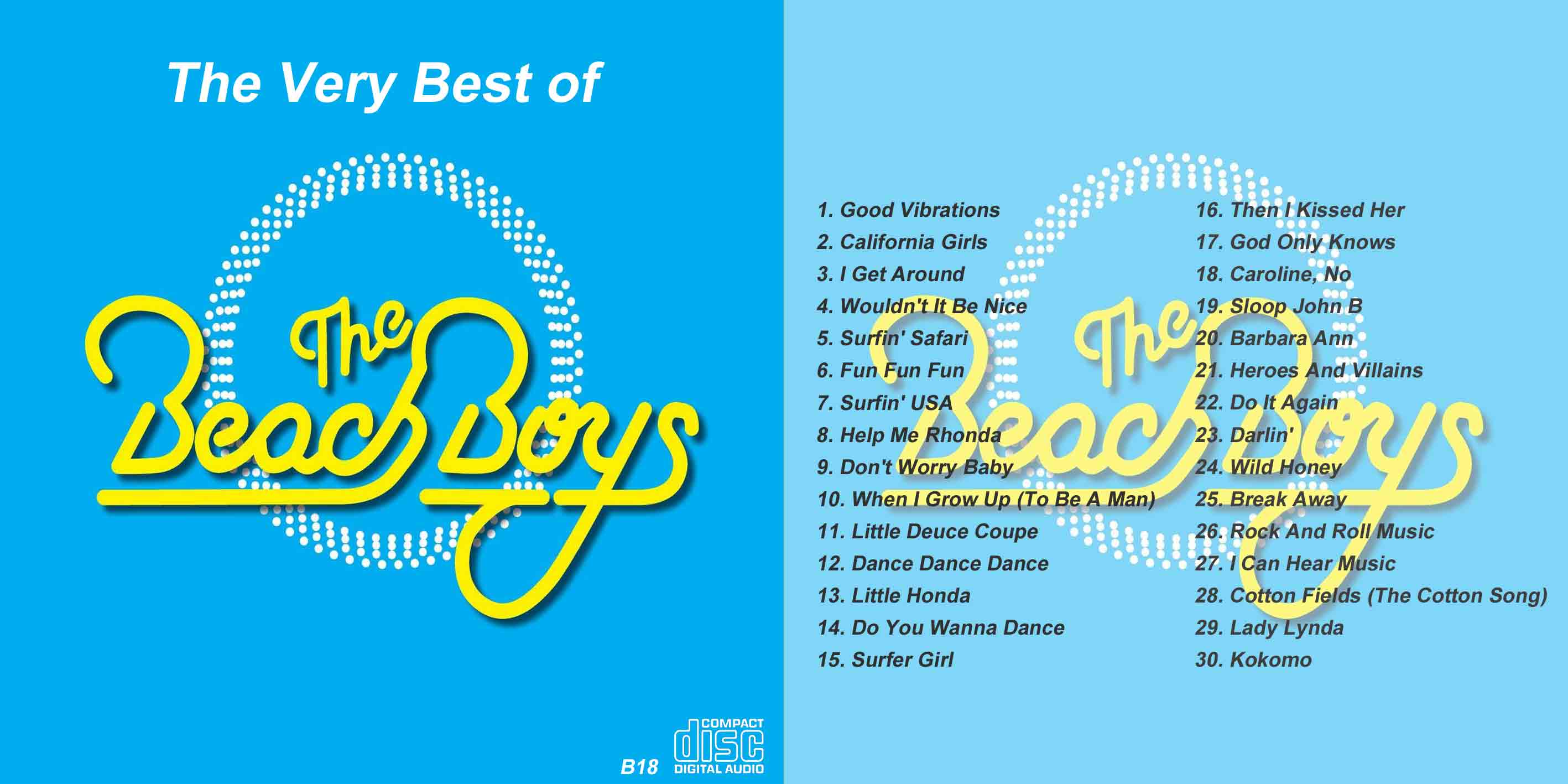 B18□ザ・ビーチ・ボーイズ The Very Best of The Beach Boys CD - souflesｈ 音楽工房