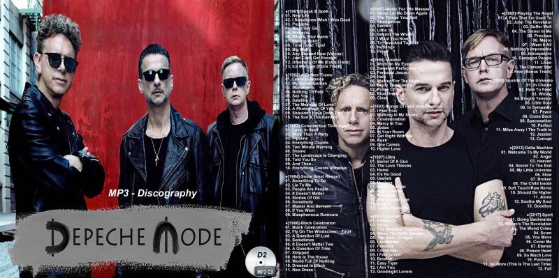 D2□デペッシュ・モード 全オリジナル・アルバム Depeche Mode MP3 CD