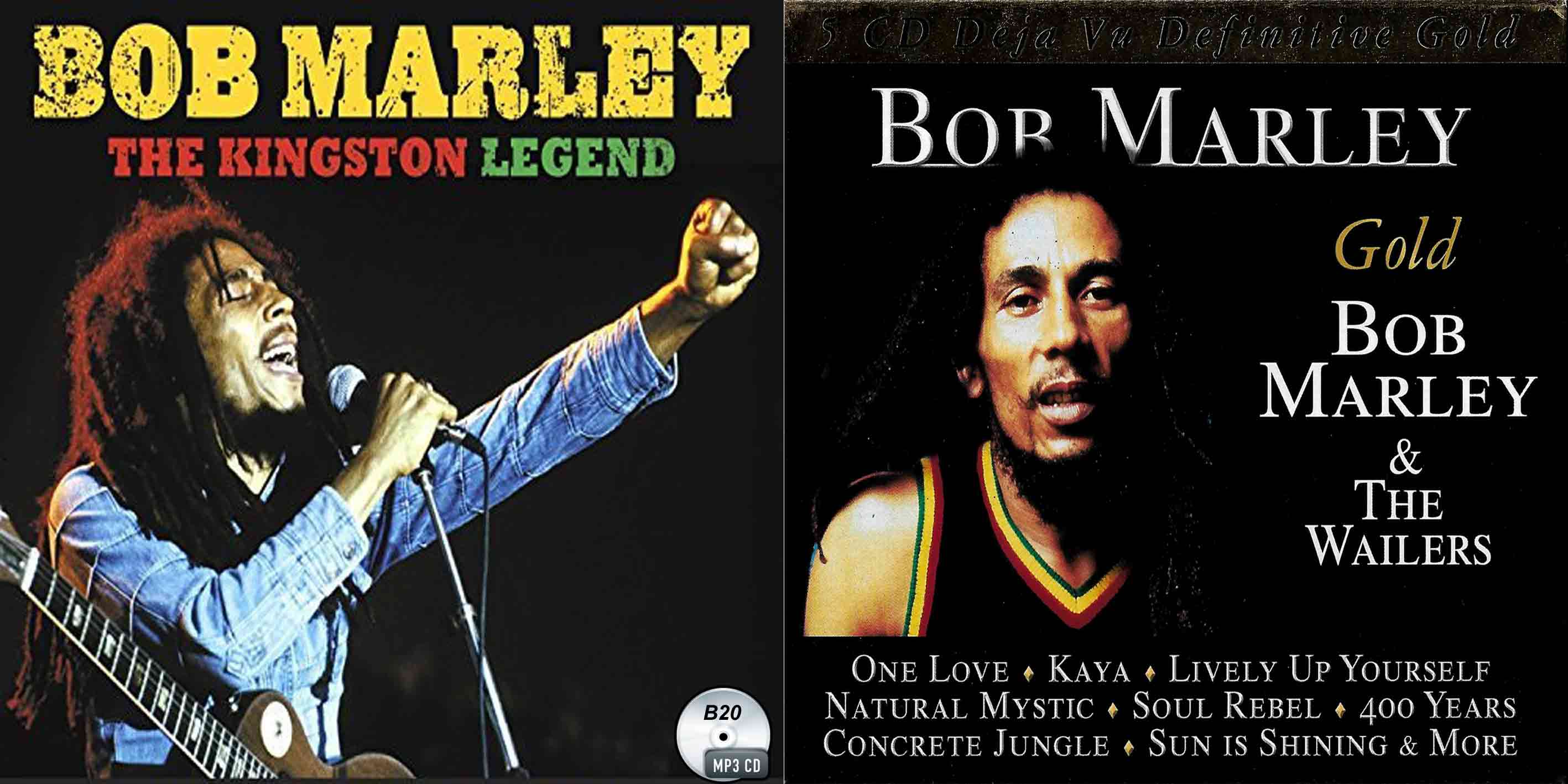 B20□ボブ・マーリーBob Marley The Kingston Legend + DEFINITIVE レゲエ Reggae CD -  souflesｈ 音楽工房