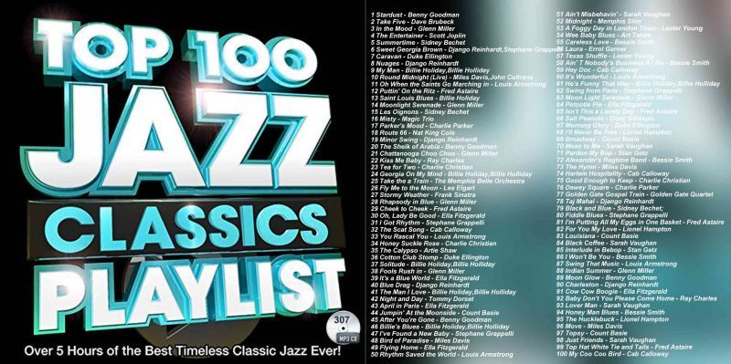 Miller　Classics　Dave　音楽工房　Brubeck　307Best　CD　(Benny　of　100　Glenn　Jazz　Goodman　souflesｈ