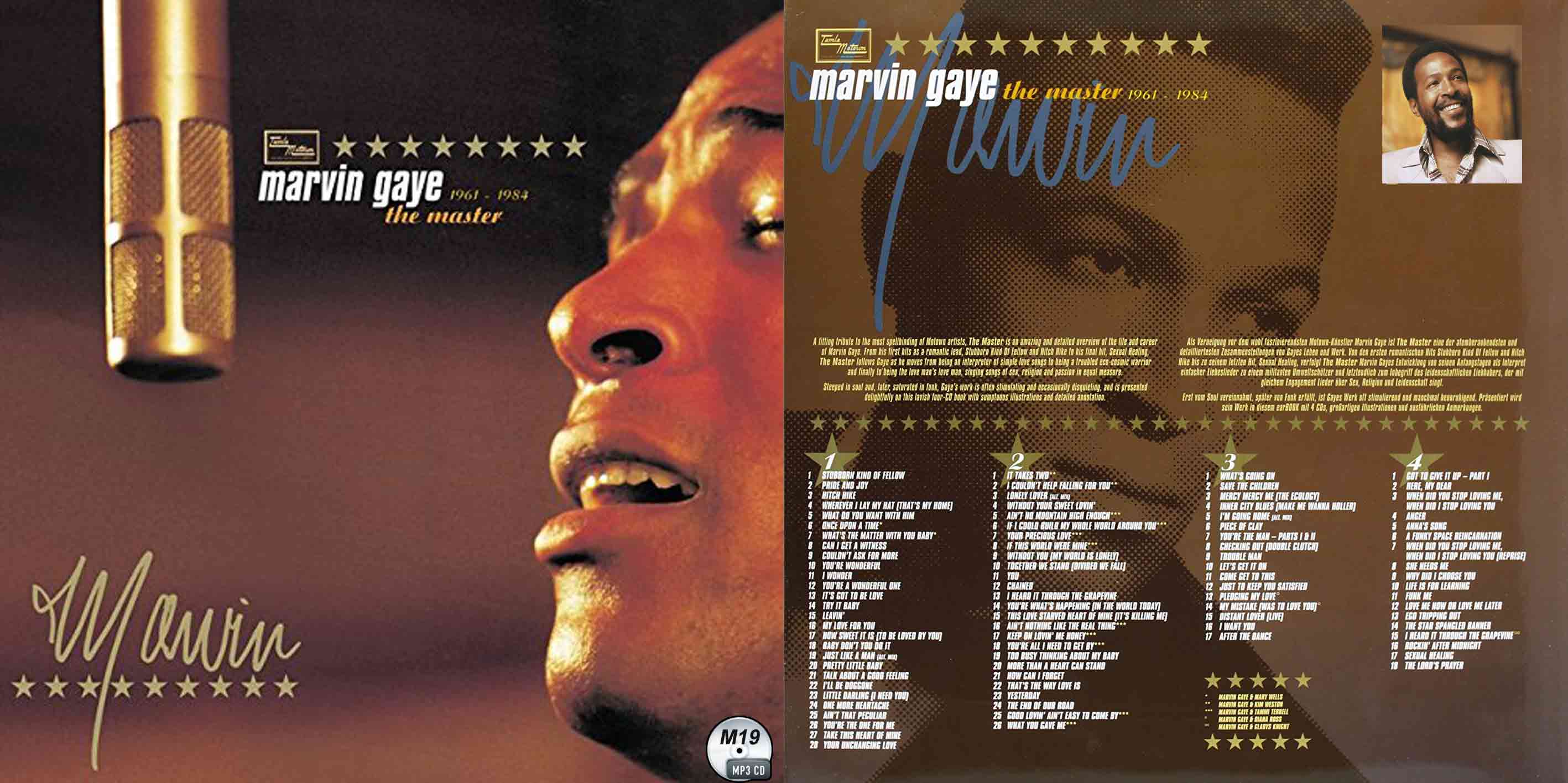 M19□マーヴィン・ゲイ Marvin Gaye The Master 1961-1984 MP3-CD