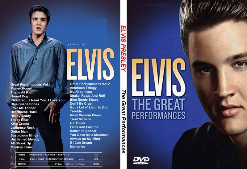 Presley　エルヴィス・プレスリー　souflesｈ　Performances　Great　DVD　Elvis　音楽工房