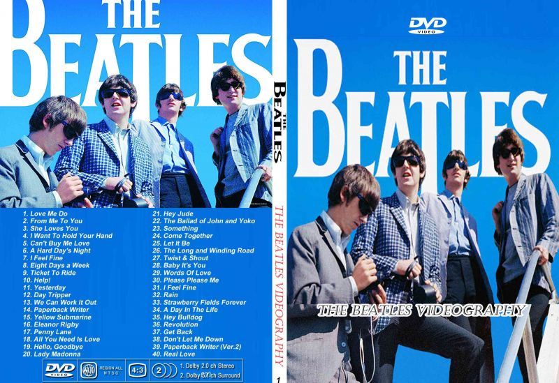 1 ビートルズ 40曲 高画質プロモ集 The Beatles John Paul Mccartney Dvd Souflesｈ 音楽工房