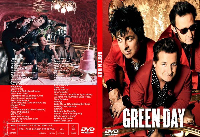 グリーンデイ 2枚 55曲高画質プロモ Green Day Dvd Souflesｈ 音楽工房