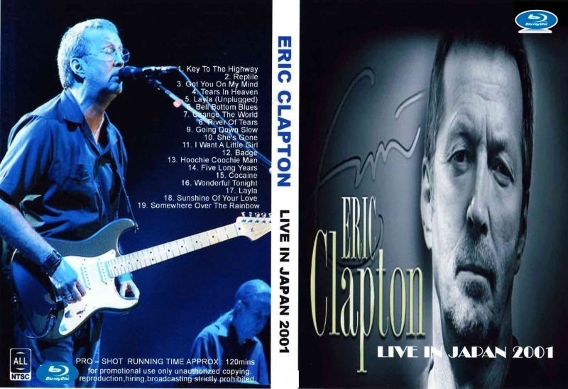 ブルーレイ エリッククラプトン 武道館 2001 Eric Clapton - souflesh 音楽工房