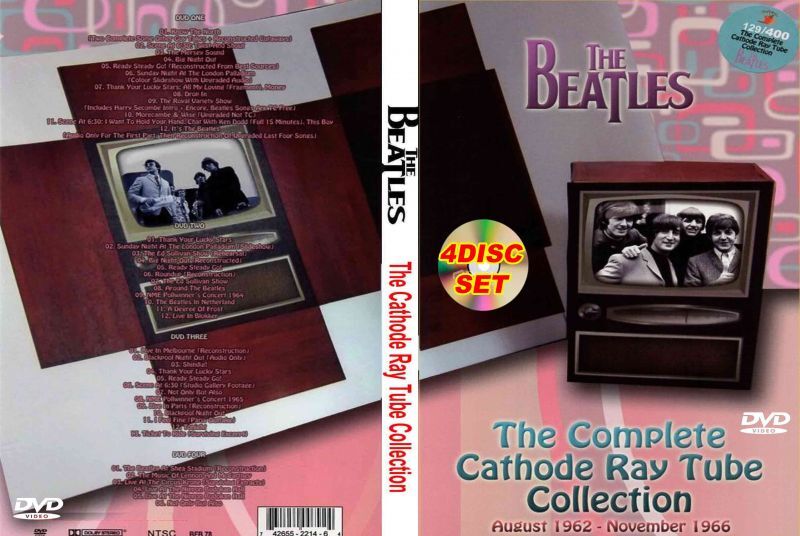 ビートルズ4枚・カソード・レイ・チューブ・コレクション The Beatles