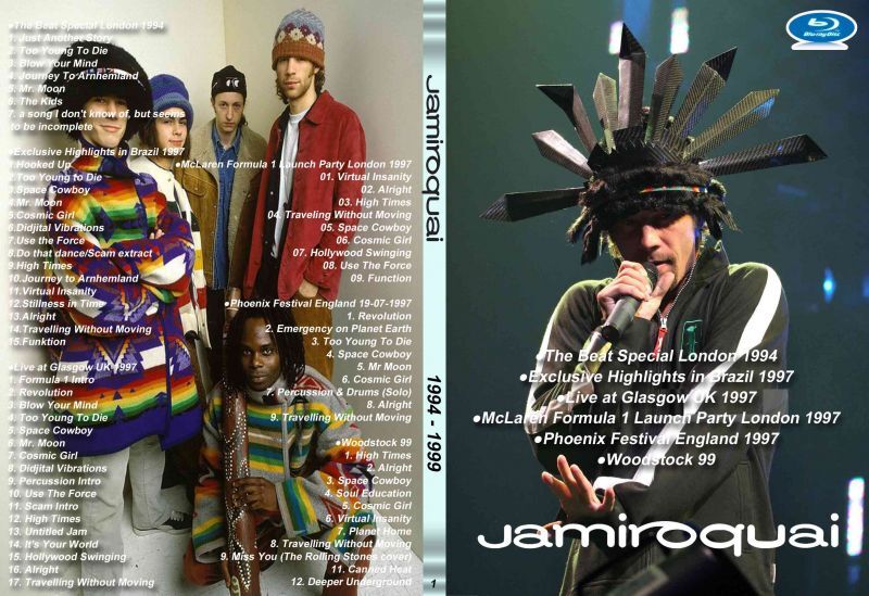ブルーレイ(1) ジャミロクワイ 90年代厳選ライブ Jamiroquai Blu-ray