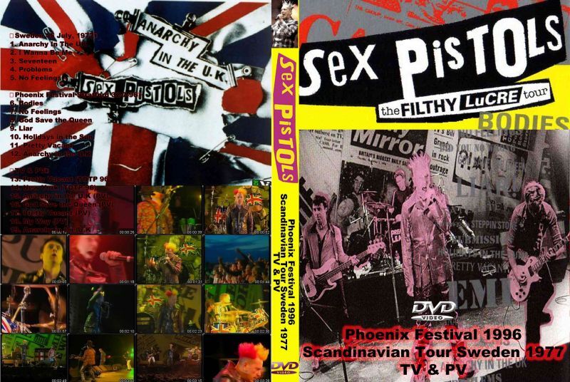 セックスピストルズ全盛期77'＋復活96'＋TVプロモ SEX PISTOLS - souflesｈ 音楽工房