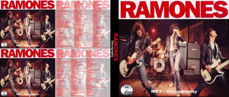 L5 2枚 ラモーンズ Ramones Discography MP3CD - souflesh 音楽工房