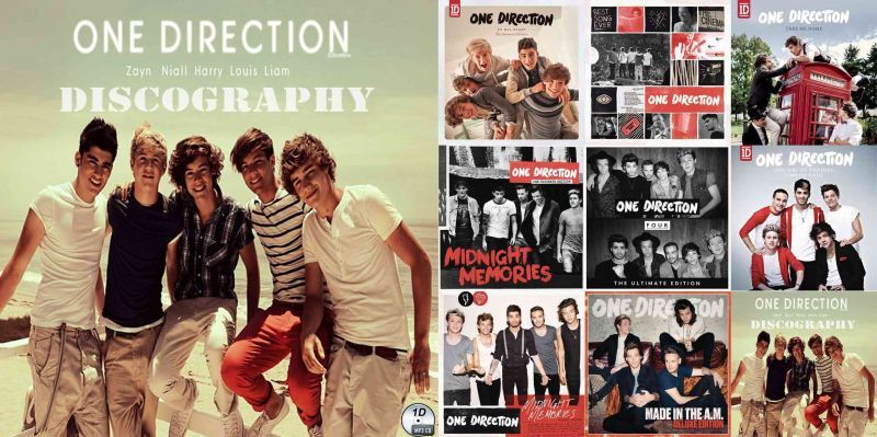 1D□ワン・ダイレクション 全アルバム One Direction MP3 CD - souflesｈ 音楽工房