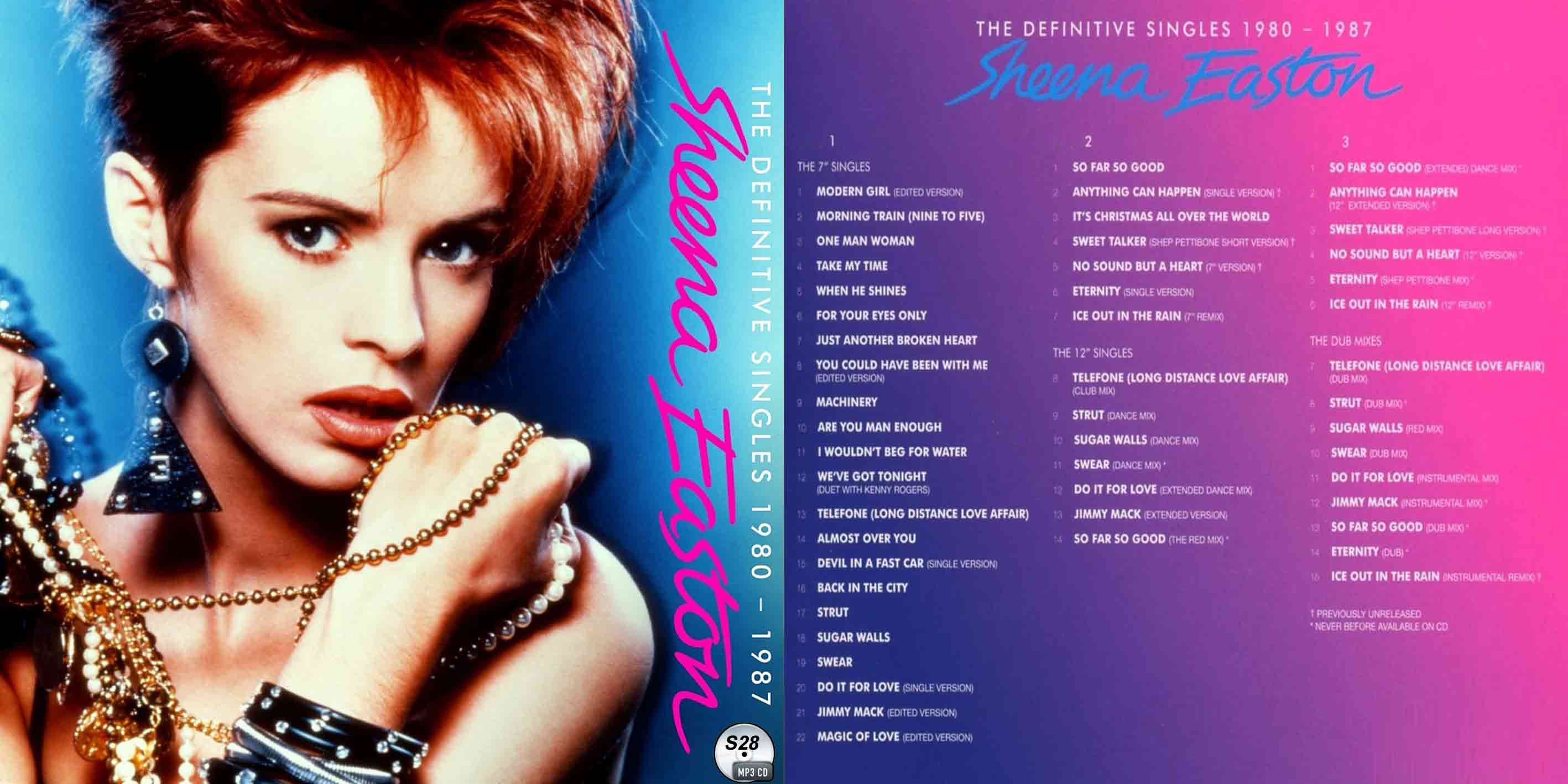 S28□シーナ・イーストン 1980-1987 Sheena Easton MP3CD - souflesｈ 