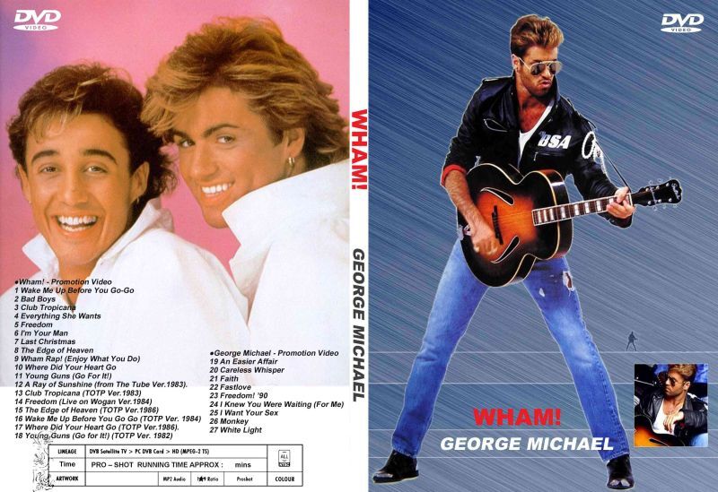 Wham! ジョージマイケル 高画質プロモ集 George Michael DVD