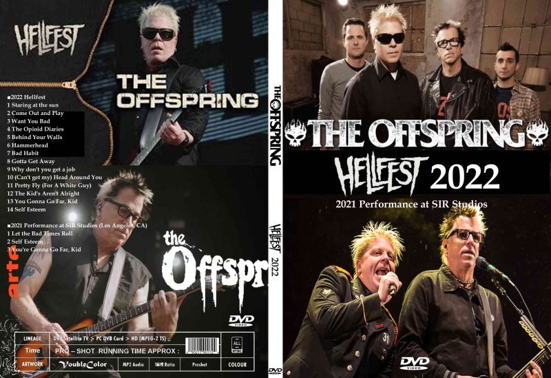 オフスプリング 2022 Hellfest The Offspring DVD - souflesｈ 音楽工房