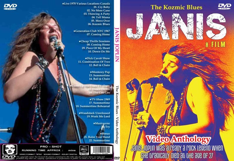 ジャニス・ジョプリン Video Anthology Janis Joplin DVD - souflesｈ