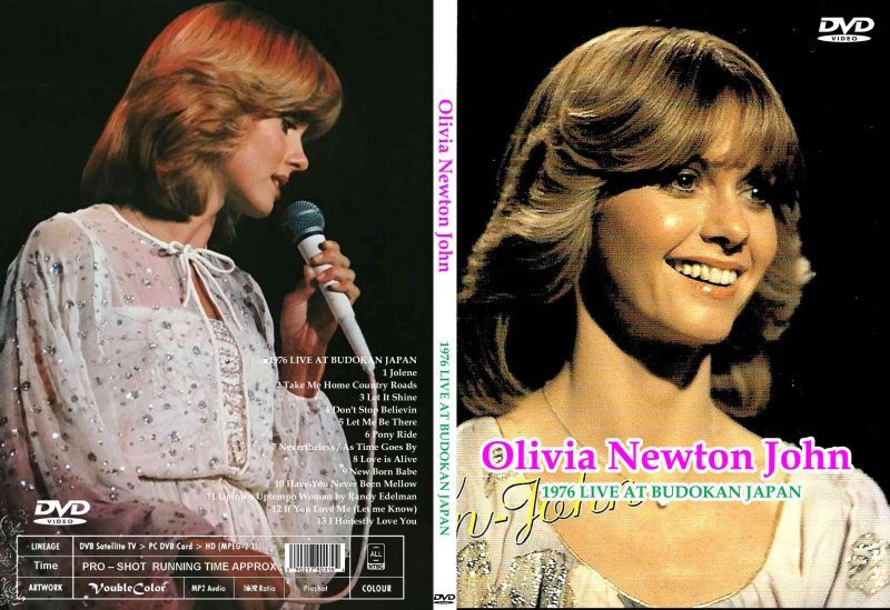 オリビア・ニュートンジョン 1976 武道館 Olivia Newton John DVD souflesｈ 音楽工房