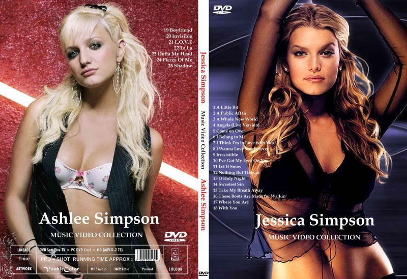 ジェシカ・シンプソン Jessica Simpson Ashlee Simpson プロモ集 DVD - souflesｈ 音楽工房
