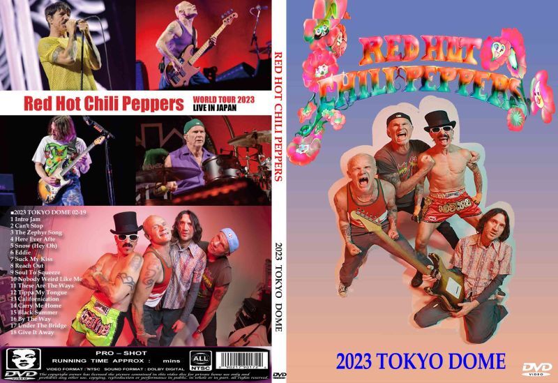レッチリ 2023 東京ドーム Red Hot Chili Peppers DVD - souflesｈ ...