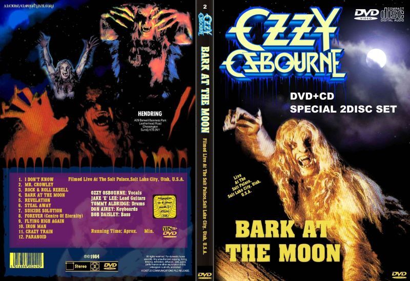 2 オジーオズボーン BARK AT THE MOON 84 DVD CD付 Ozzy Osbourne 