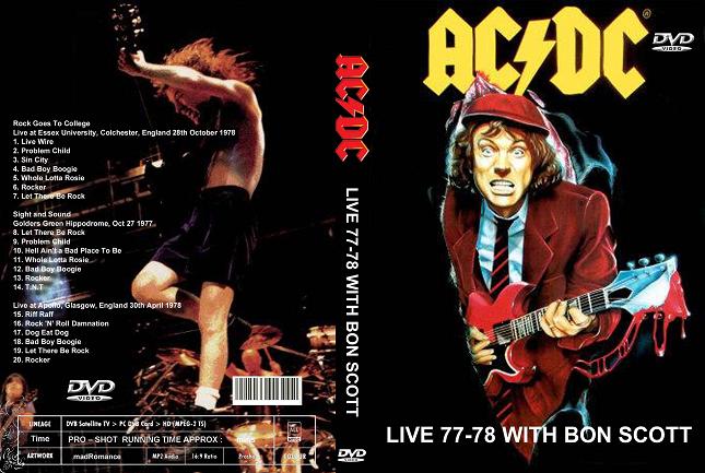 AC/DC ボン・スコット時代 マスタークオリティー - souflesｈ 音楽工房